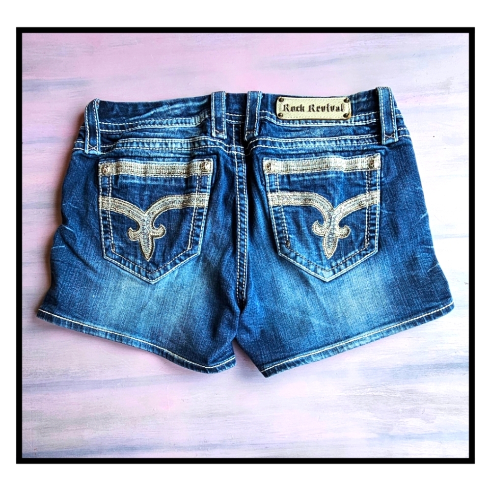 Rock Revival Shorts - Sherry - Sz 30